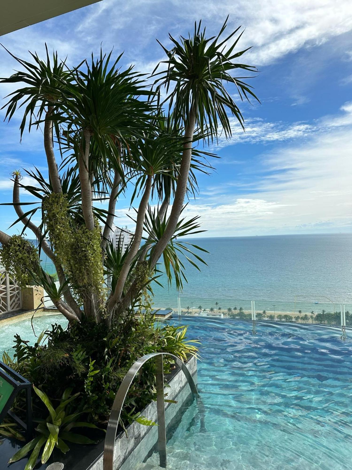芭提雅高层海景奢华公寓the Riviera Jomtien生香家直达海滩2704 Exteriér fotografie