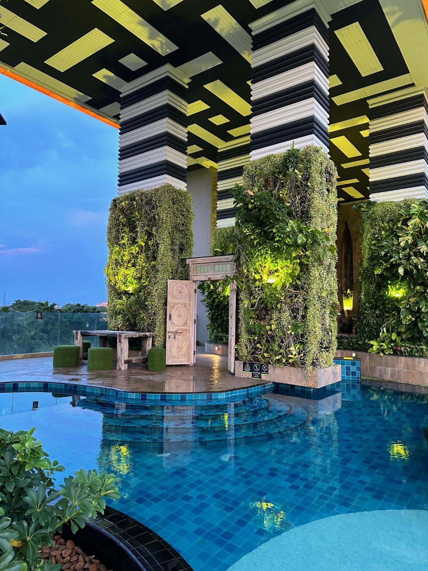 芭提雅高层海景奢华公寓the Riviera Jomtien生香家直达海滩2704 Exteriér fotografie